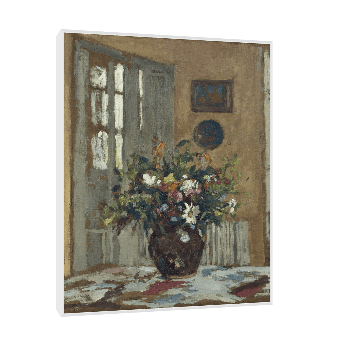 Bouquet de fleurs, Ker Xavier Roussel - ArtDeco Canvas