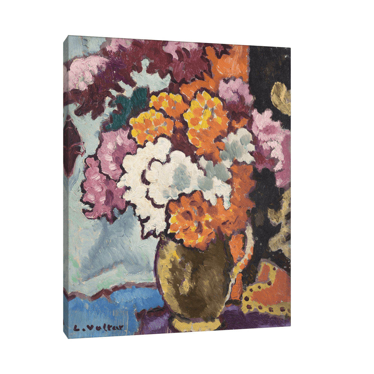 Bouquet de fleurs, Louis Valtat - ArtDeco Canvas