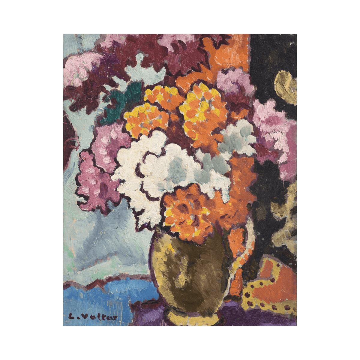 Bouquet de fleurs, Louis Valtat - ArtDeco Canvas