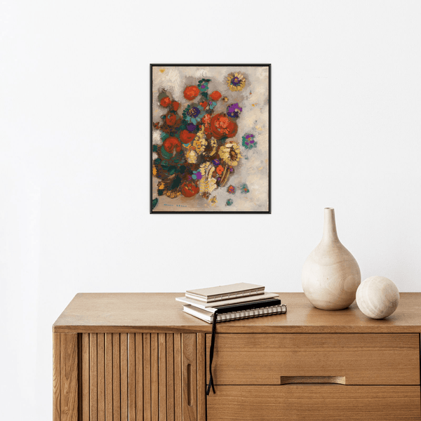 Bouquet de fleurs, Odilon Redon - ArtDeco Canvas