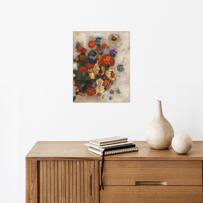 Bouquet de fleurs, Odilon Redon - ArtDeco Canvas