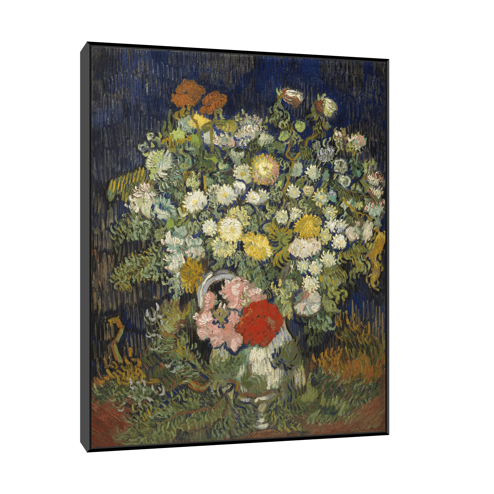 Bouquet of Flowers in a Vase, Vincent van Gogh - ArtDeco Canvas
