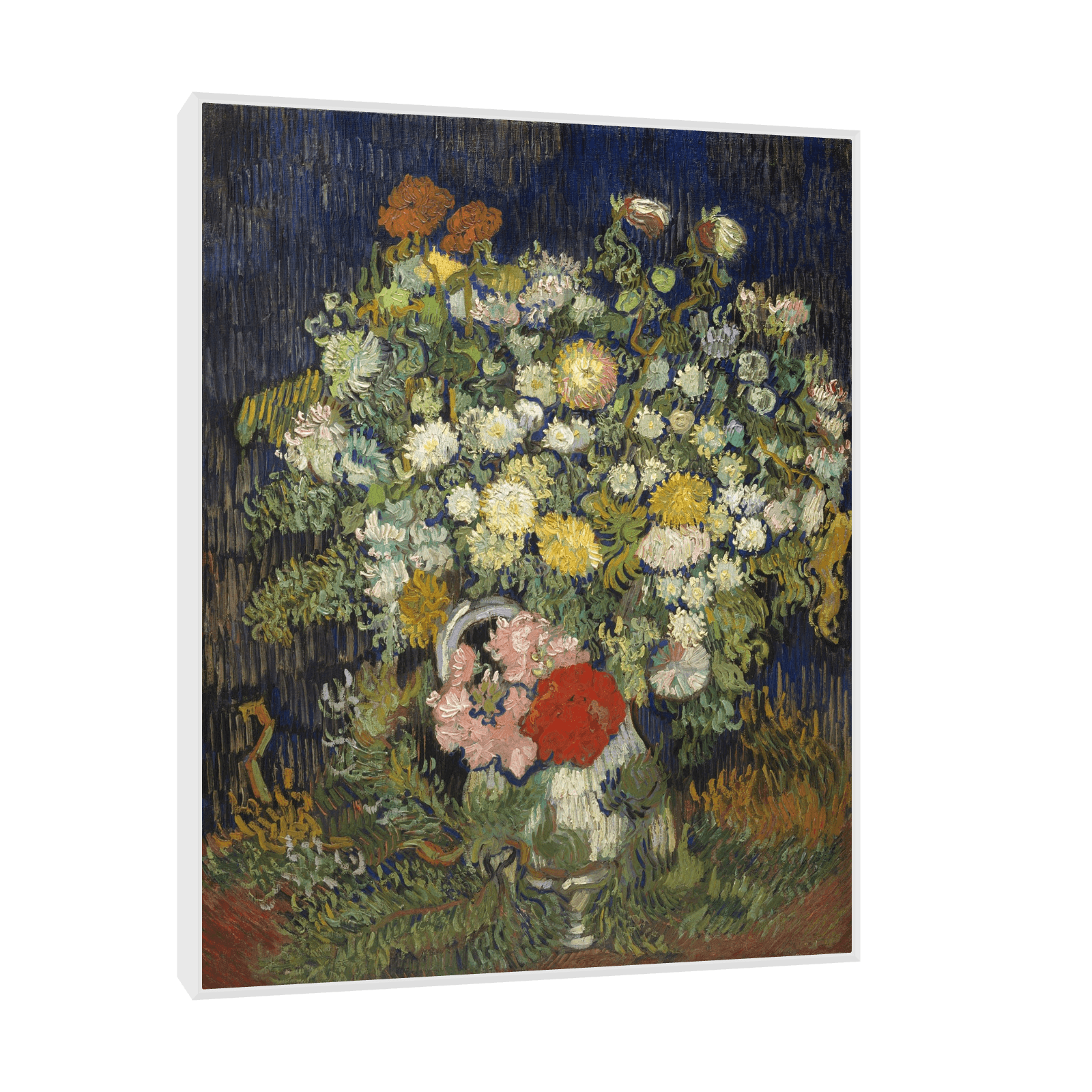 Bouquet of Flowers in a Vase, Vincent van Gogh - ArtDeco Canvas