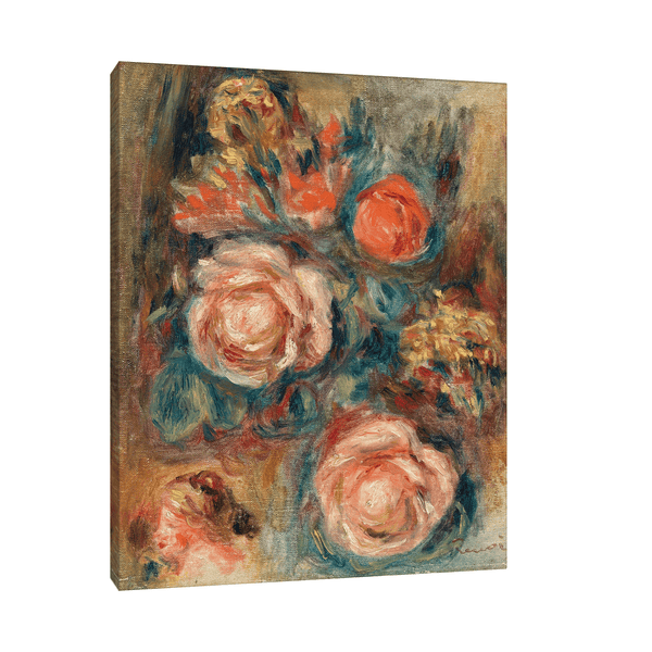 Bouquet of Roses, Pierre-Auguste Renoir - ArtDeco Canvas