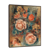 Bouquet of Roses, Pierre-Auguste Renoir - ArtDeco Canvas