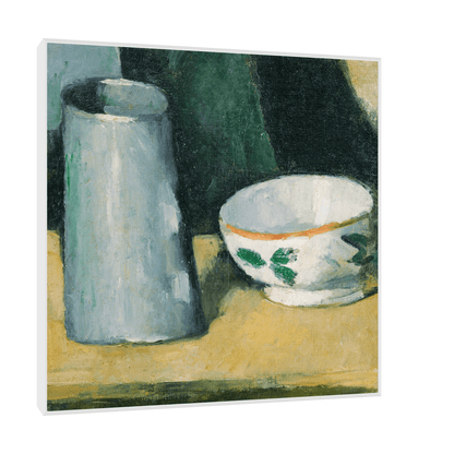 Bowl and Milk-Jug, Paul Cézanne - ArtDeco Canvas