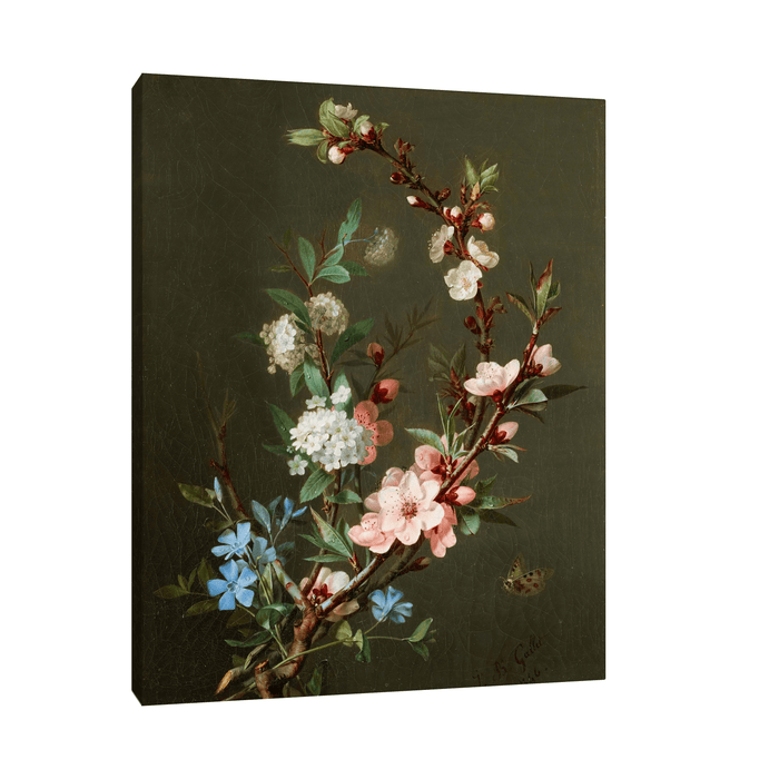 Branches Of Cherry Blossom, Jean-Baptiste Gallet - ArtDeco Canvas