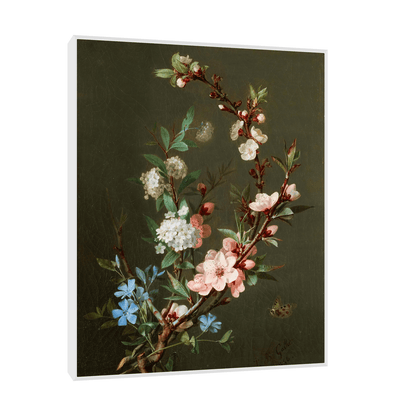 Branches Of Cherry Blossom, Jean-Baptiste Gallet - ArtDeco Canvas