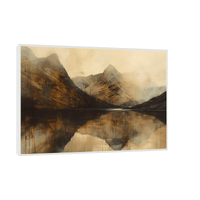 Brown landscape - ArtDeco Canvas