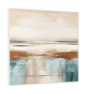 Brown reflection - ArtDeco Canvas