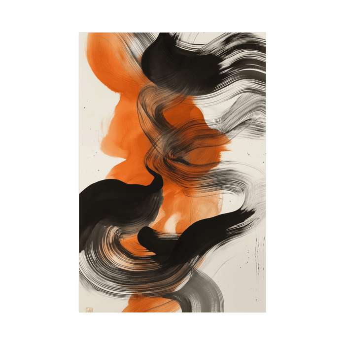 Brushstrokes - ArtDeco Canvas