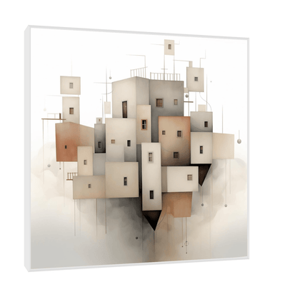 Bunch of buildings - ArtDeco Canvas