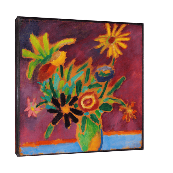 Bunte Blumen, Alexej von Jawlensky - ArtDeco Canvas