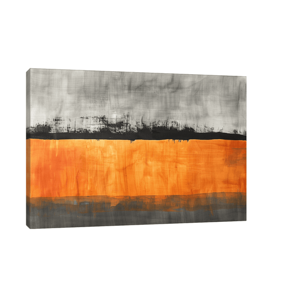 Burning field - ArtDeco Canvas