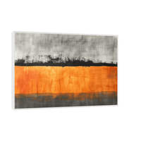 Burning field - ArtDeco Canvas