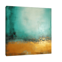 Burning grass - ArtDeco Canvas