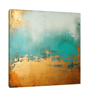 Burning sun - ArtDeco Canvas