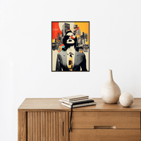 Business woman - ArtDeco Canvas