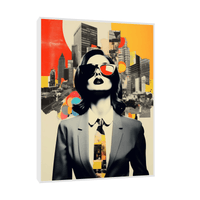 Business woman - ArtDeco Canvas