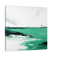 By the green lake - ArtDeco Canvas