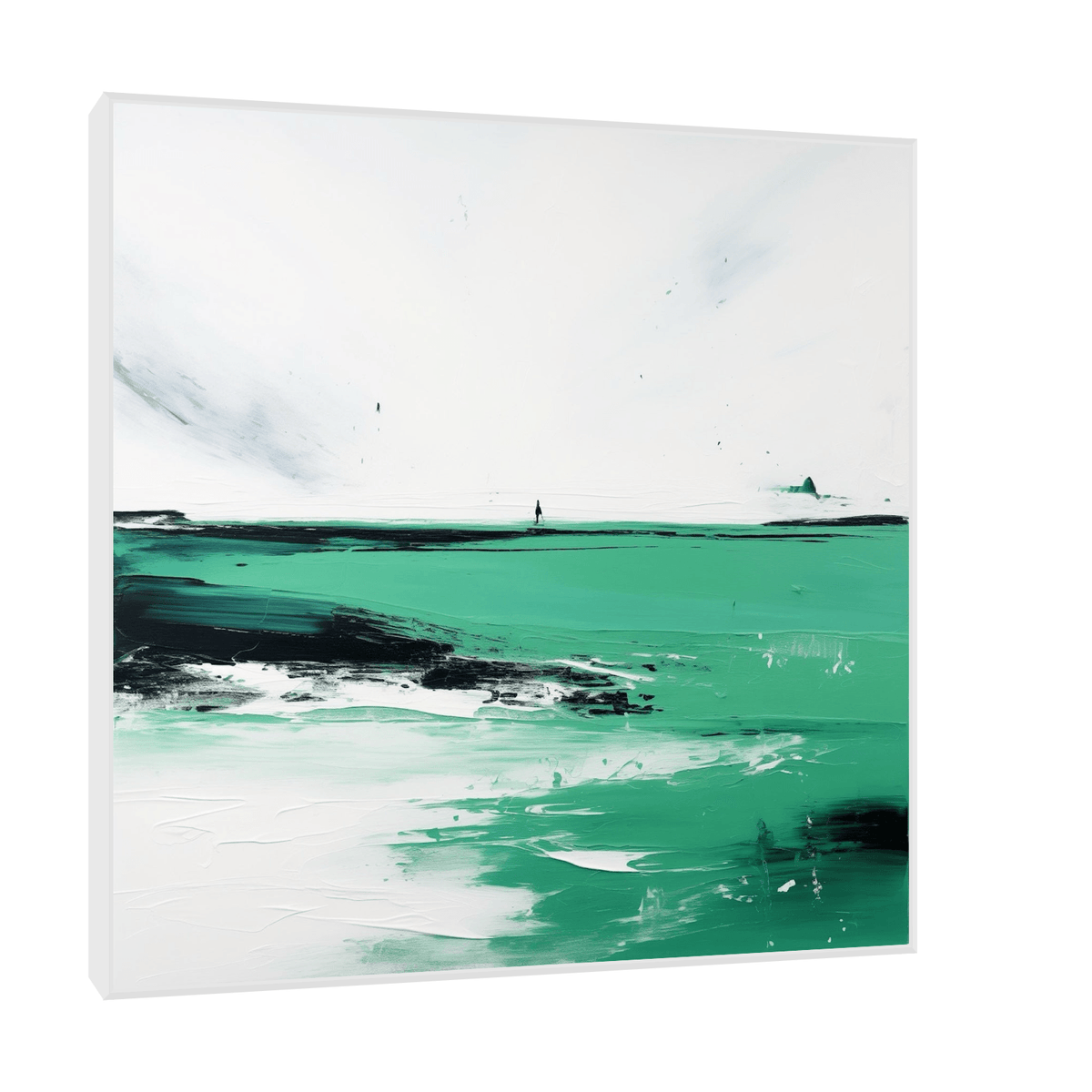 By the green lake - ArtDeco Canvas