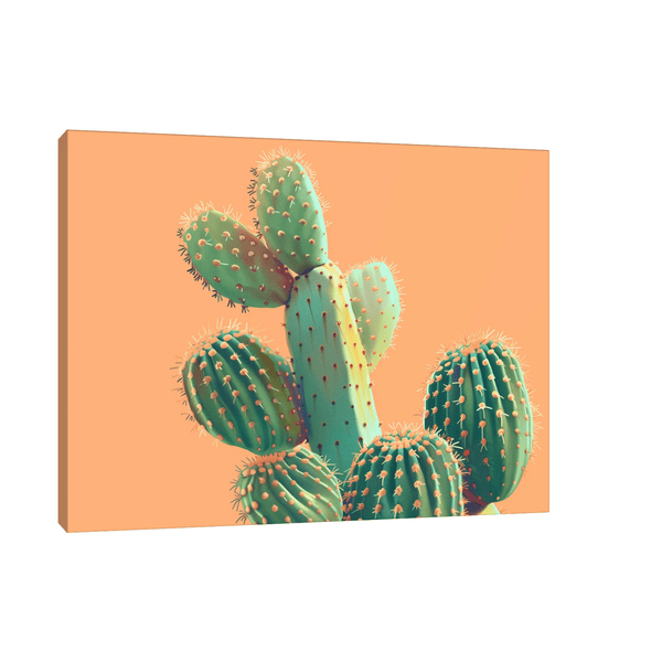 Cactus series l - ArtDeco Canvas