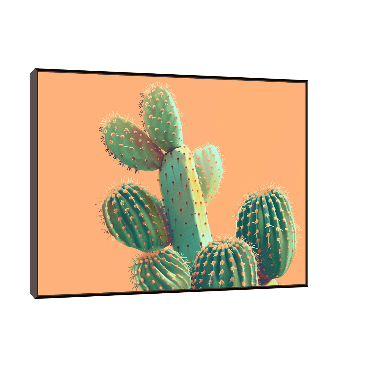 Cactus series l - ArtDeco Canvas