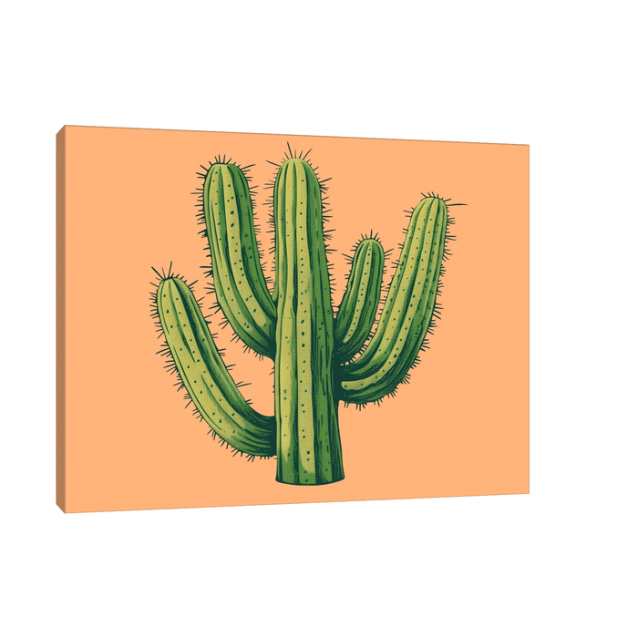 Cactus series lll - ArtDeco Canvas