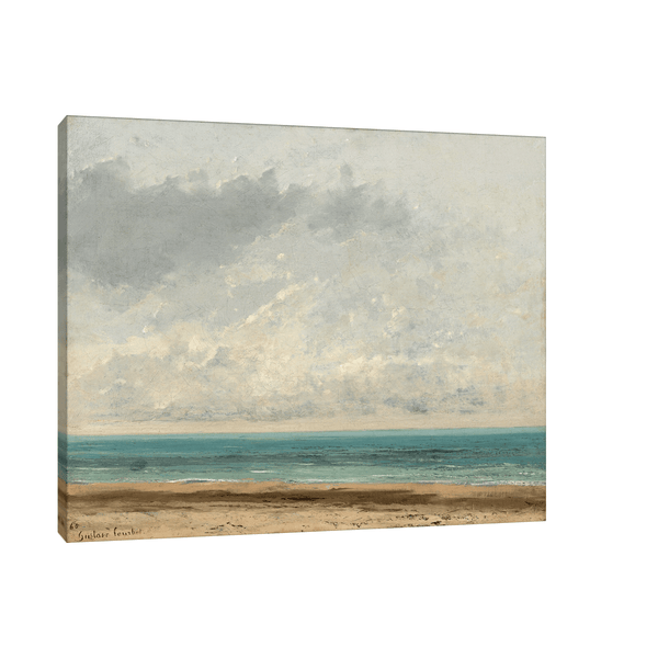 Calm Sea, Gustave Courbet - ArtDeco Canvas