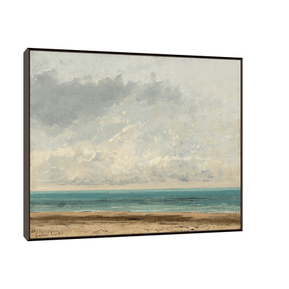 Calm Sea, Gustave Courbet - ArtDeco Canvas