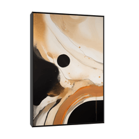 Celestial Currents - ArtDeco Canvas