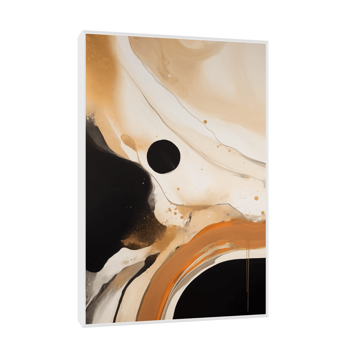 Celestial Currents - ArtDeco Canvas