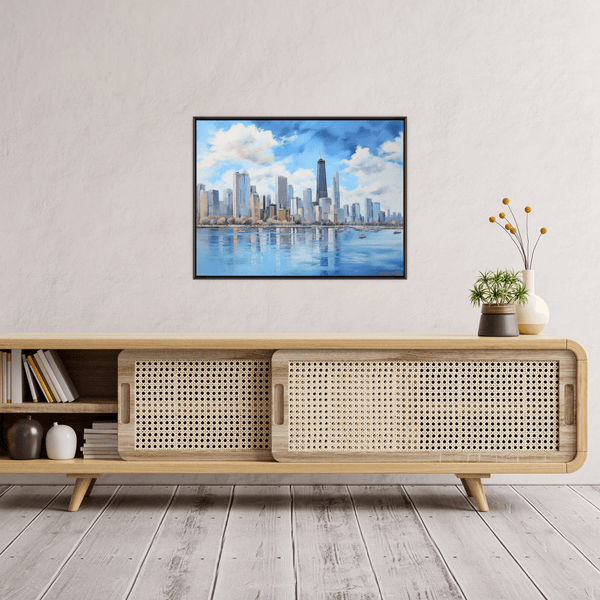 Chicago panorama - ArtDeco Canvas