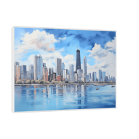 Chicago panorama - ArtDeco Canvas