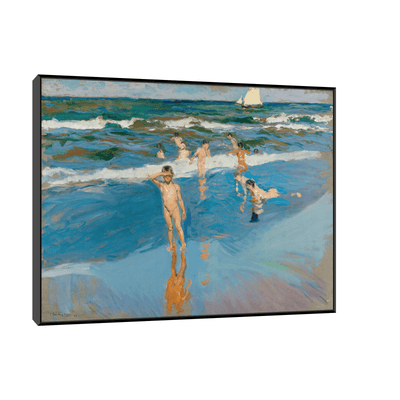 Children In The Sea, Joaquín Sorolla - ArtDeco Canvas