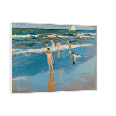 Children In The Sea, Joaquín Sorolla - ArtDeco Canvas