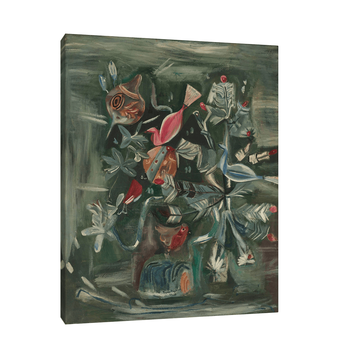 Christmas Tree, Frances Hodgkins - ArtDeco Canvas