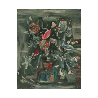 Christmas Tree, Frances Hodgkins - ArtDeco Canvas