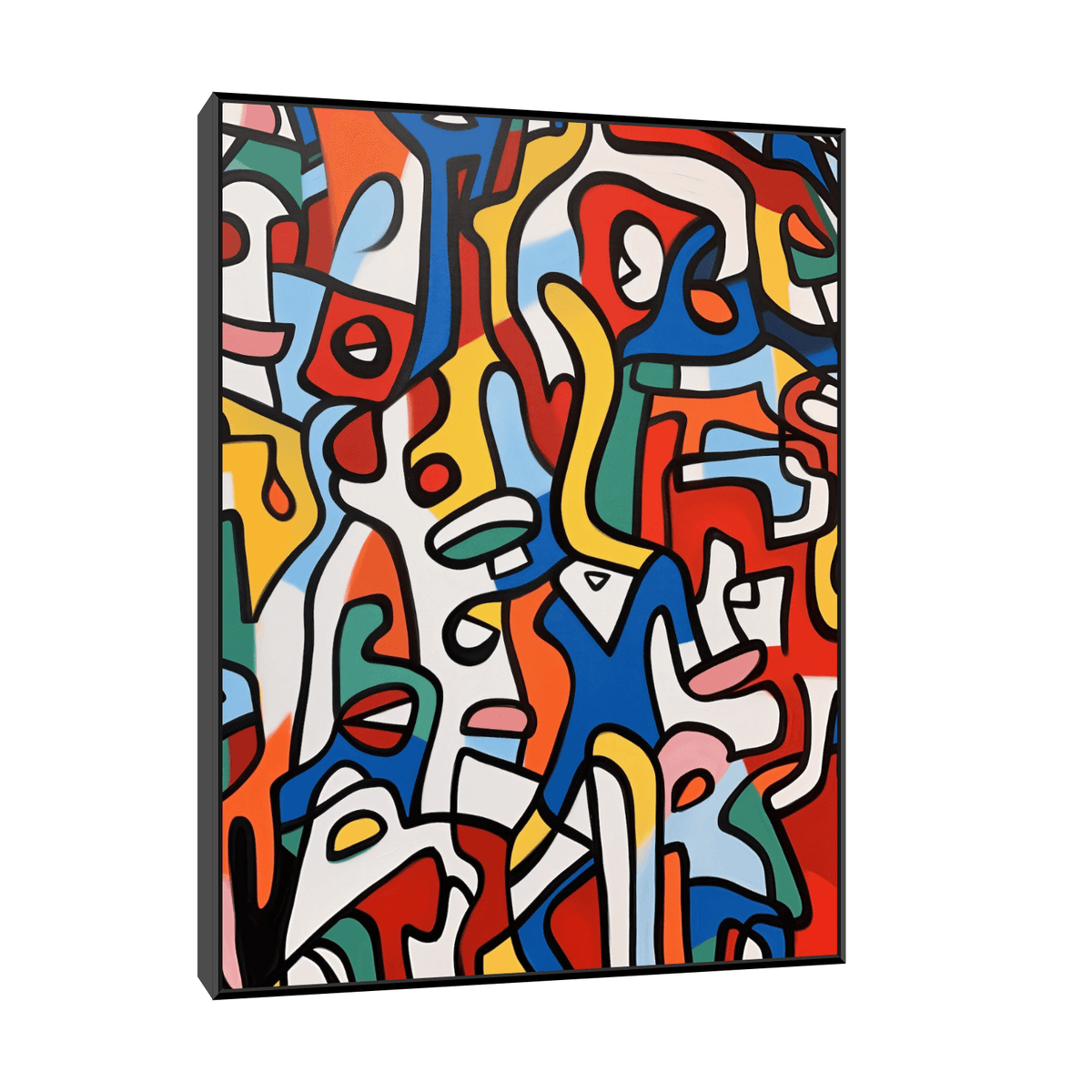 Chromatic dream - ArtDeco Canvas