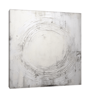 Circle on the wall - ArtDeco Canvas