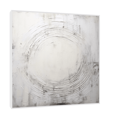 Circle on the wall - ArtDeco Canvas