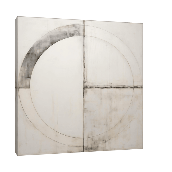 Circle outlined - ArtDeco Canvas