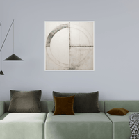 Circle outlined - ArtDeco Canvas