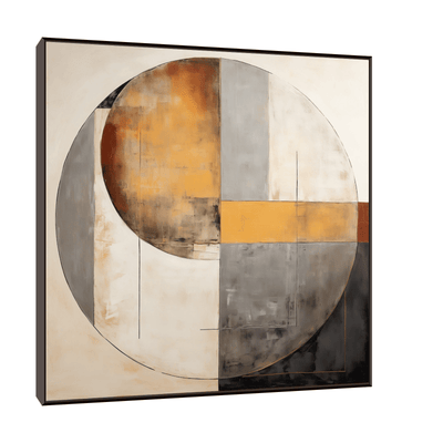 Circular frequencies - ArtDeco Canvas