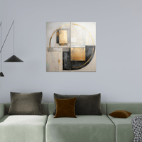 Circular frequencies ll - ArtDeco Canvas