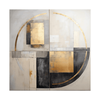 Circular frequencies ll - ArtDeco Canvas