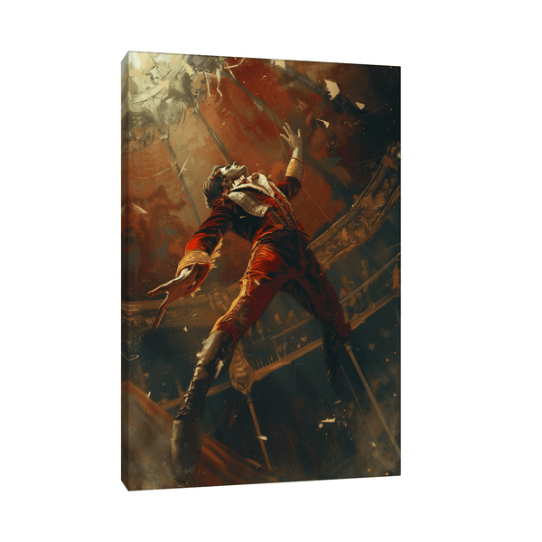 Circus artist - ArtDeco Canvas