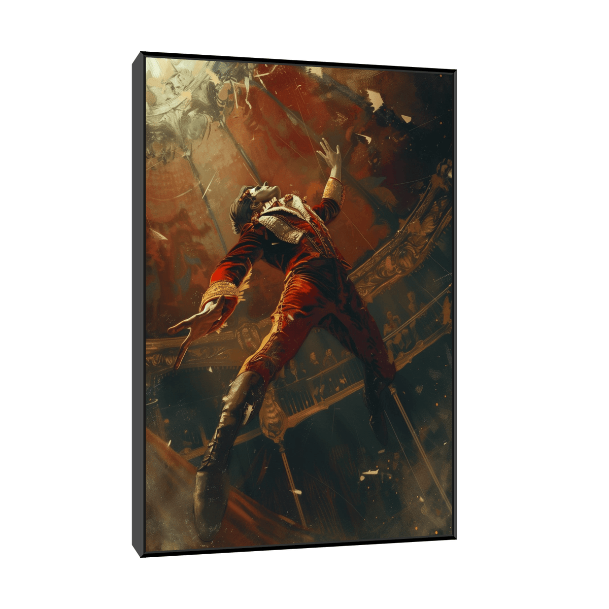 Circus artist - ArtDeco Canvas