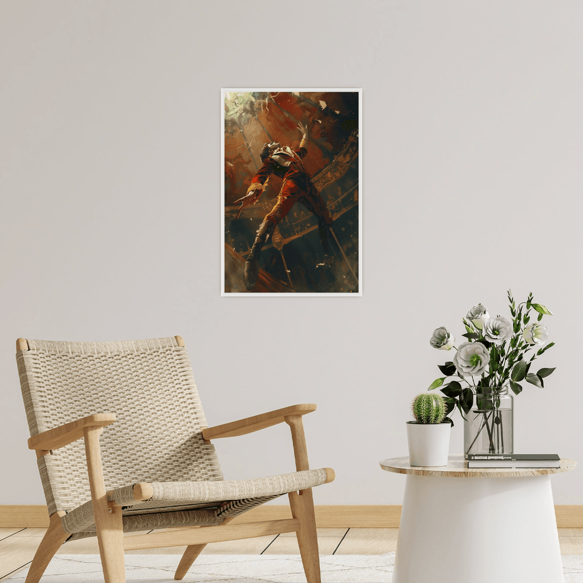 Circus artist - ArtDeco Canvas