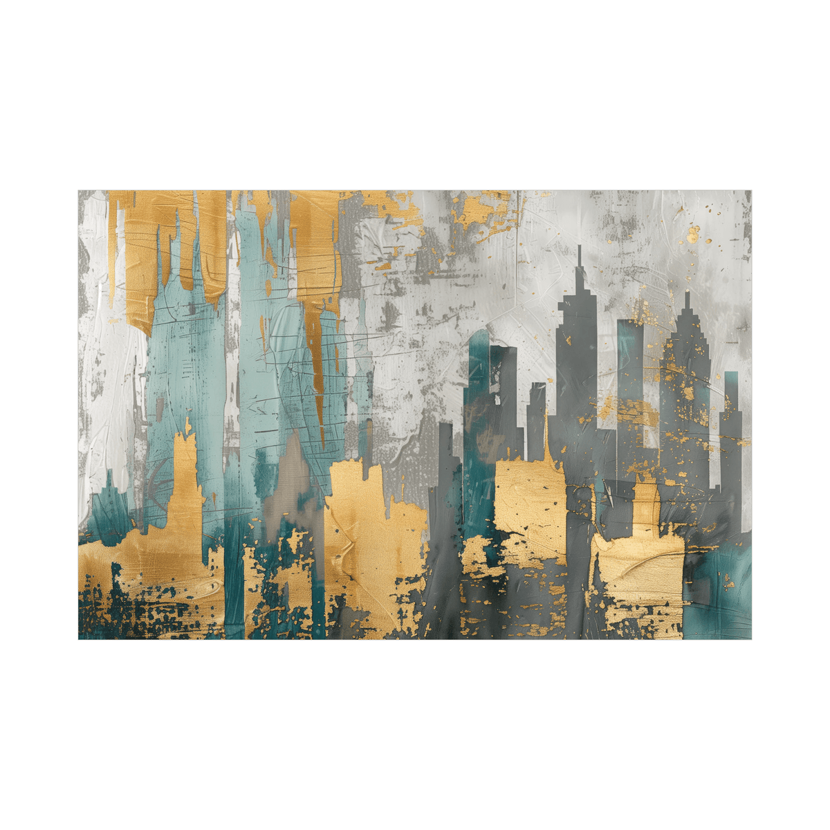 City - ArtDeco Canvas